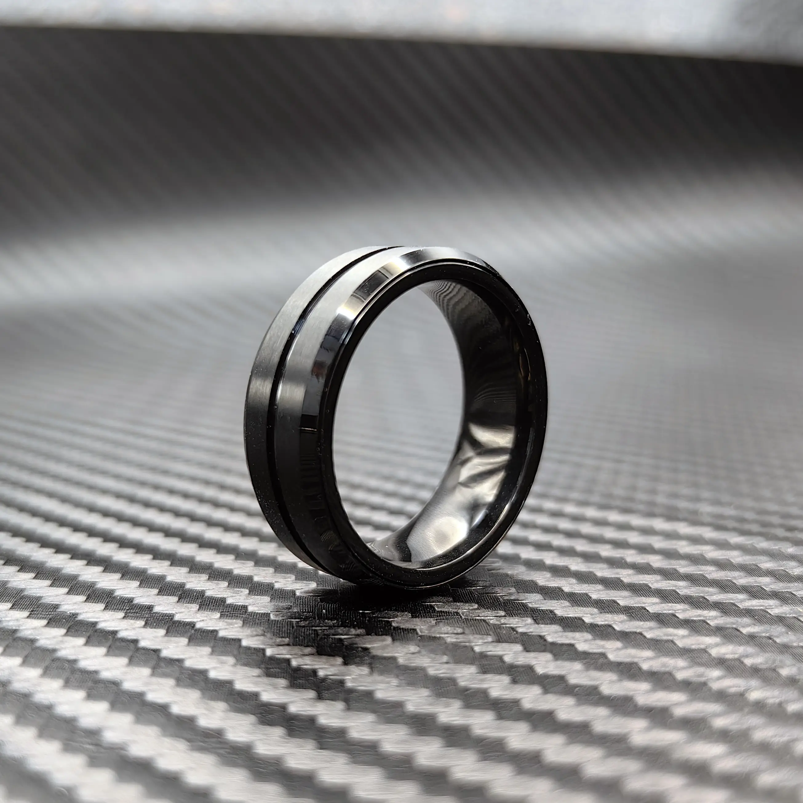 EDC Fidget Sliders Fashion Accessory Ratchet Ring Stress Relief for Adults Metal ADHD Casual Fidget Rings Haptic Coin