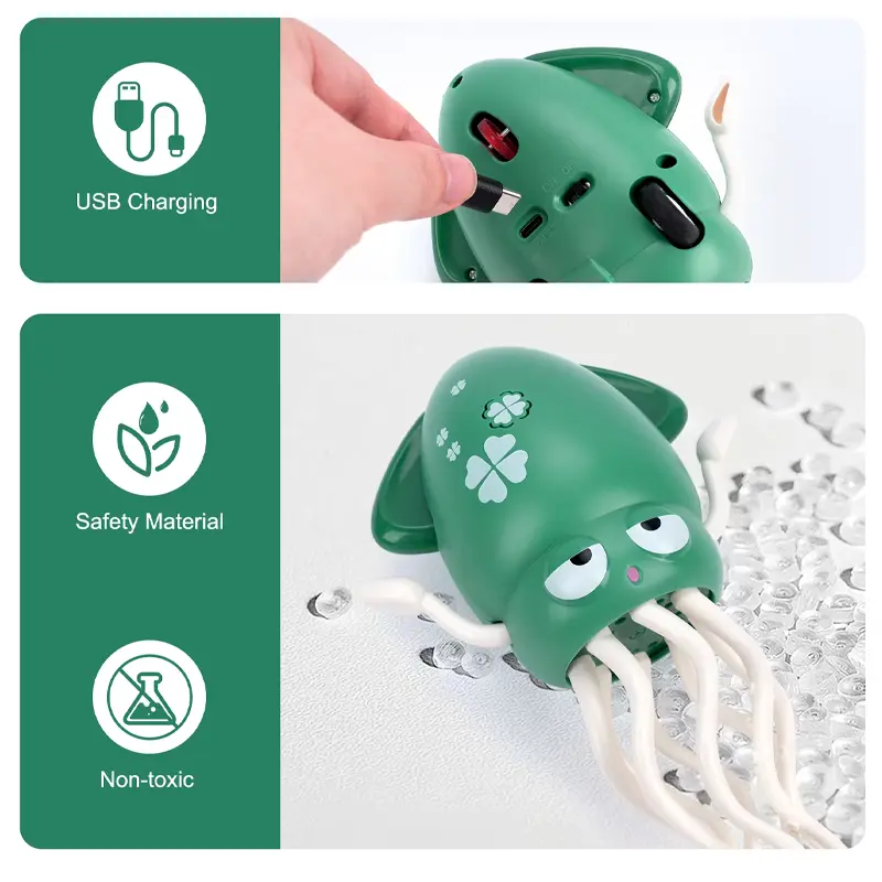 New 2025 Dancing Octopus Kids Electronic Pet Toys Cartoon Interactive Development Moving Education Children Gifts Idea Kids Toys