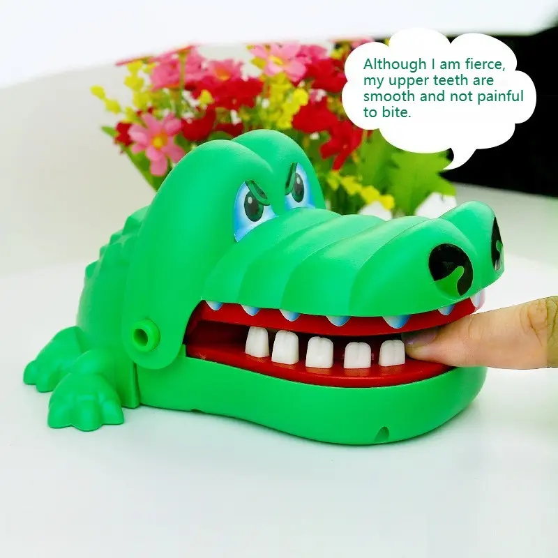 Bite Finger Crocodile Pinch Toy Classic Family Games Party Mischief Children's Lucky Games Stress Relief Toy