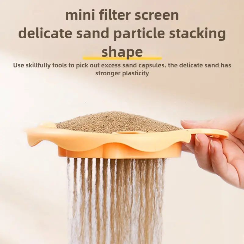 Children Beach Toys  Soft Silicone Sand Play Set  for Babies Kids  Summer Beach Bath Water Play  Durable Easy Carry Cart