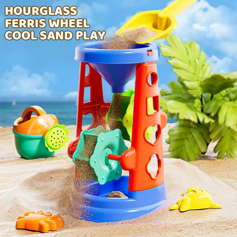 Beach Toys for Kids Sand Toys 31pieces Set Sand Bucket Shovel Rake Toys for Beach Sea Animal Molds Travel Sandbox Toys for Toddl