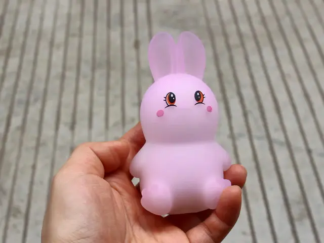 Anti-Stress Toy Color-changing Cute Rabbit Squeeze Fidget Toys Squishy Anti Stress Funny Stress Relief For Kids Adults Gift J173