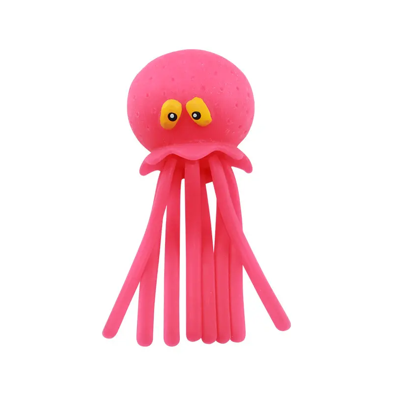 Water play octopus pinch toys marine animals children's bath pool beach octopus play water toys decompression