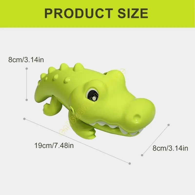 Creative Big Eating Fish Bath Time Shower Toy For Toddler Fine Motor DXAD