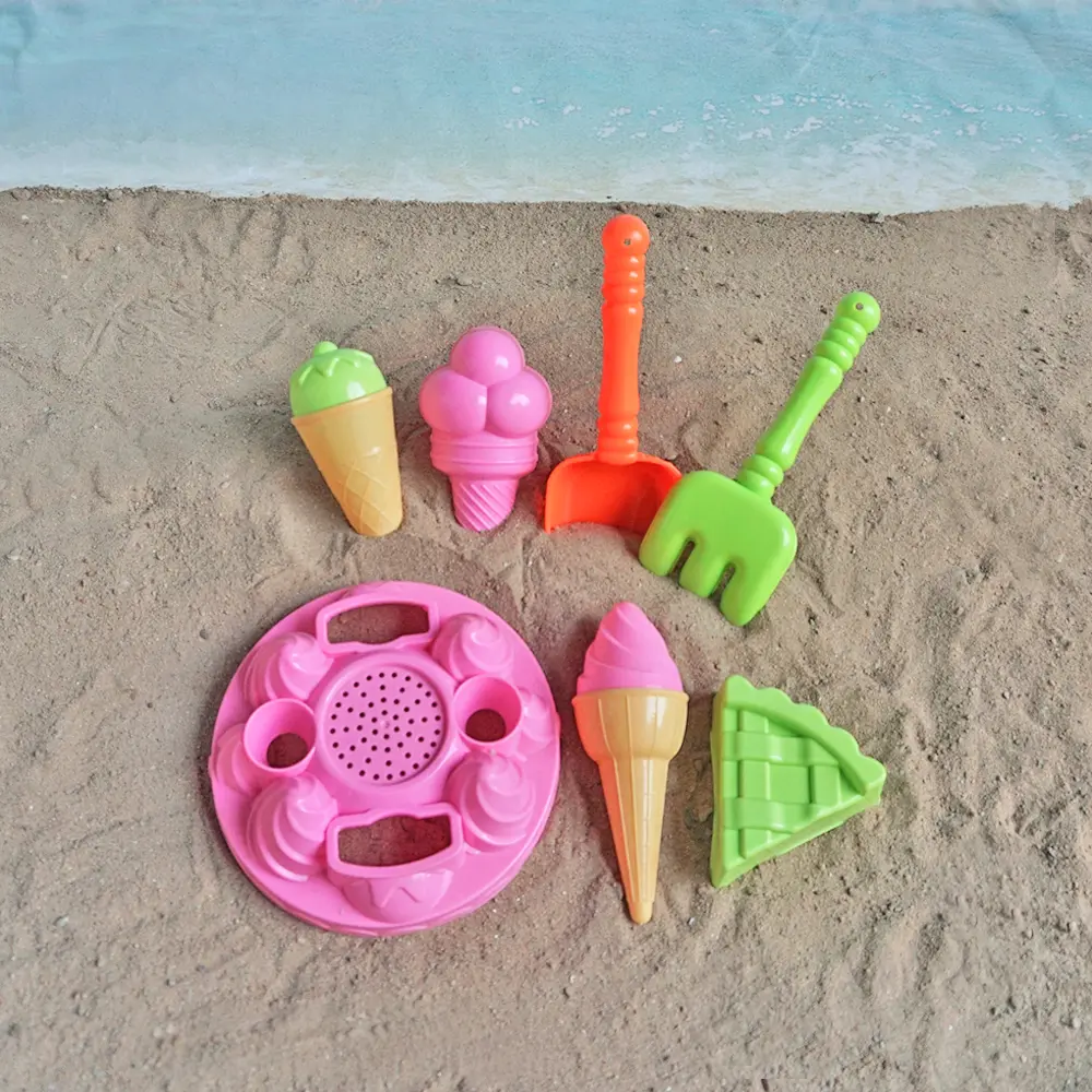 Children’s Beach Toy Set Gift Package Sand Baby Playing Sandbox Sand Shovel Bucket Sand Digging Tool Hourglass Summer Outdoor