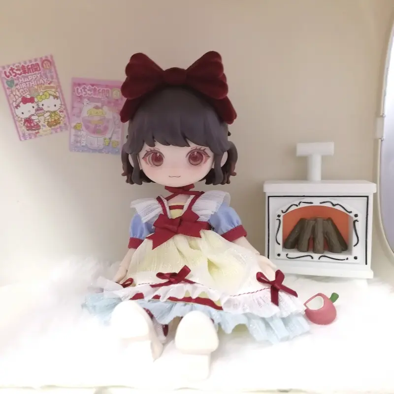 Genuine Lirora & Teennar Blind Box Ob11 1/12 Bjd Summer Island Anime Figure Model Dolls Mystery Box Guess Bag Action Figure Toy