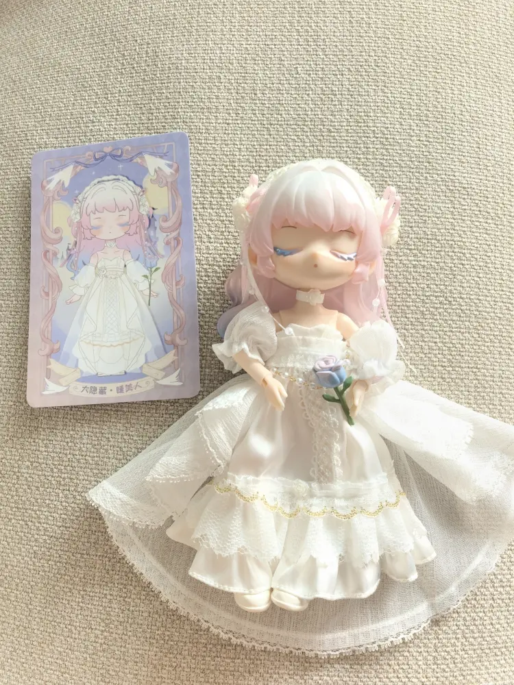 Genuine Lirora & Teennar Blind Box Ob11 1/12 Bjd Summer Island Anime Figure Model Dolls Mystery Box Guess Bag Action Figure Toy