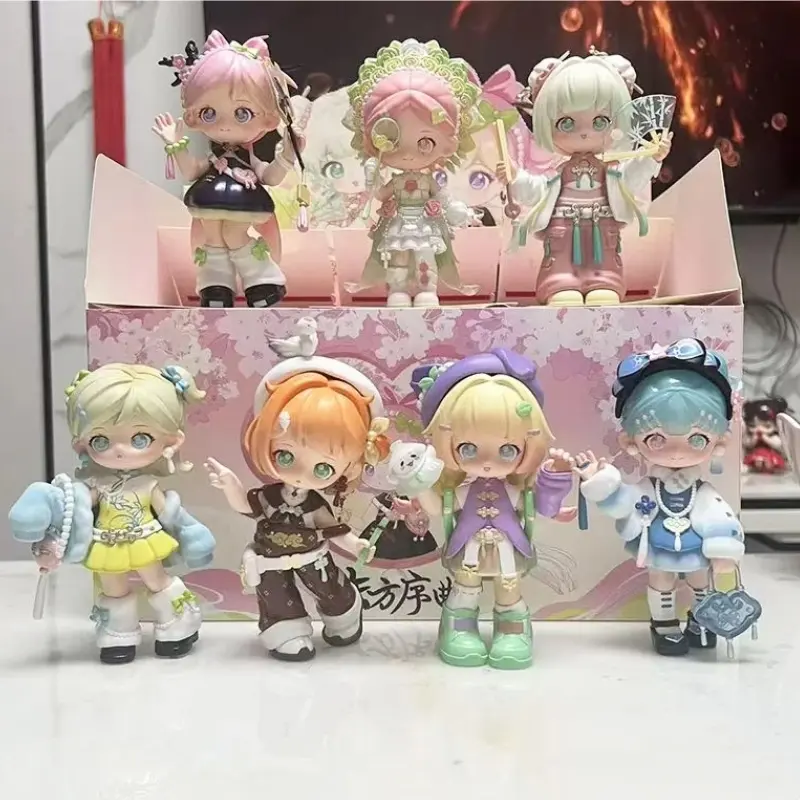 Genuine Lirora & Teennar Blind Box Ob11 1/12 Bjd Summer Island Anime Figure Model Dolls Mystery Box Guess Bag Action Figure Toy