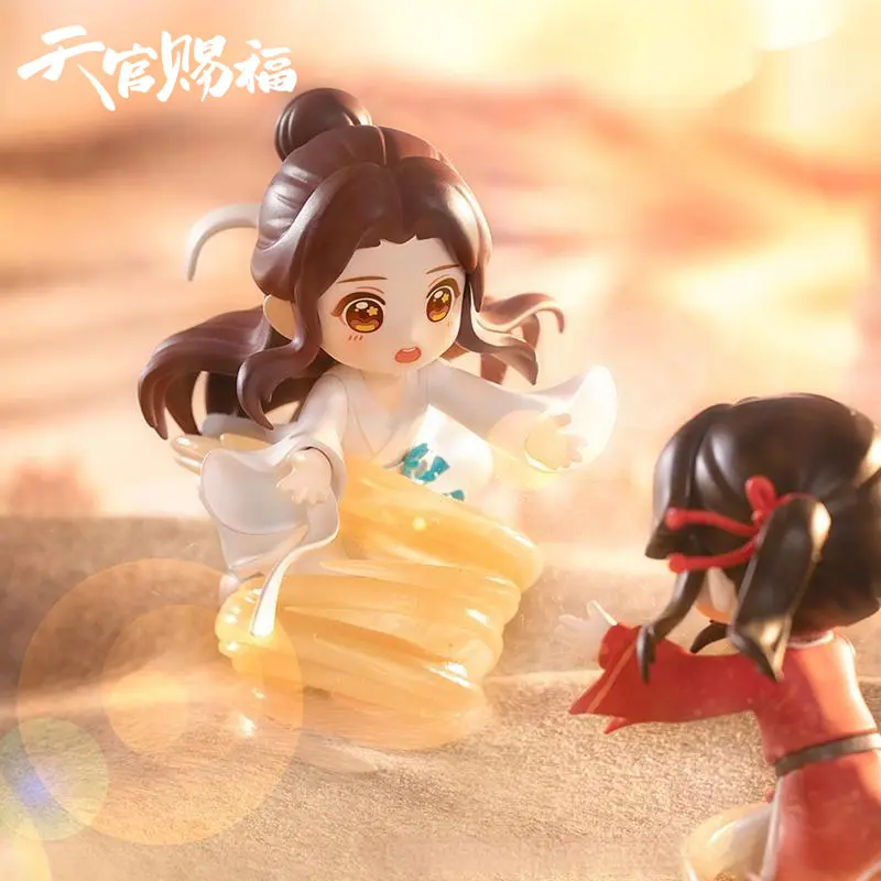 Tian Guan Ci Fu Meet You Series Blind Box Xielian Huacheng Anime Figure Model Dolls Mysterious Box Guess Bag Children Toy Gifts