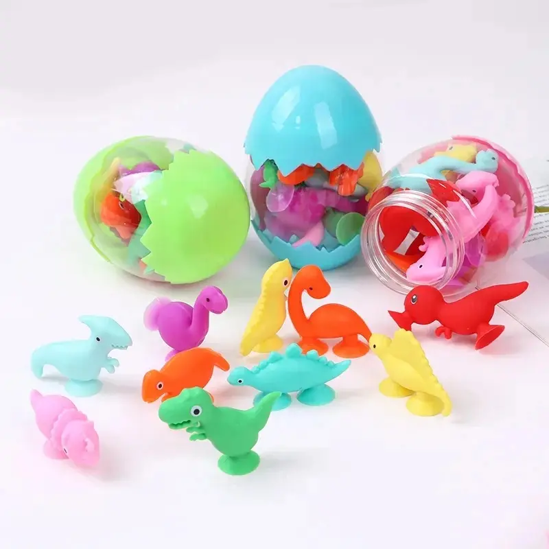 Sucker Bath Toy Silicone Suction Cup Soft Building Blocks Pop Sucker Parent-child Interactive Game Funny Toys For Kids