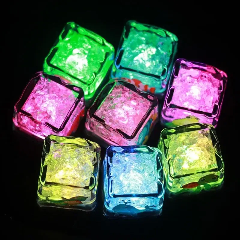 6/12PCS Baby Bath Toy Bathtub LED Light Up Toys Colorful Waterproof Glowing Bath Toys for Boys Girls Infant Birthday Xmas Gift