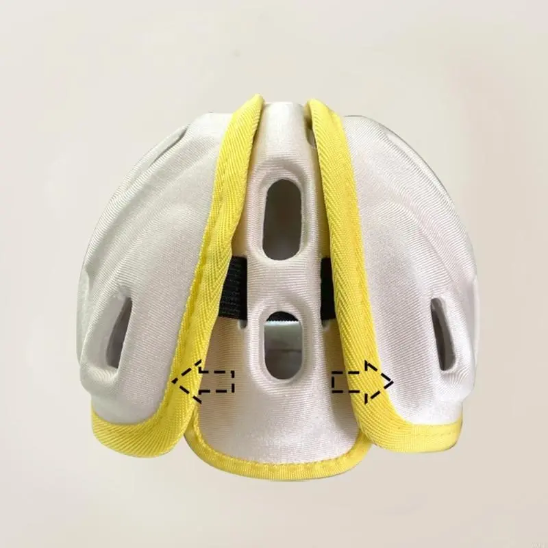 New Safety Shock-proof Baby Head Protection Helmet Hat Adjustable Cartoon Protective Head Guard Bonnet For Kids Crawling Walking