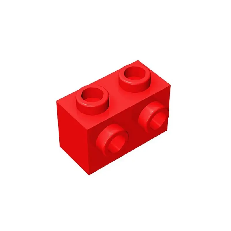 50pcs 11211 Modified 1 x 2 with Studs on Sid Bricks Collections Bulk Modular GBC Toys For Technical MOC DIY Building Blocks Comp