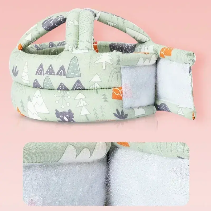 Baby Safety Helmet Head Protection Hat Toddler Anti-fall Pad Children Learn To Walk Crash Cap Adjustable Protective Headgear