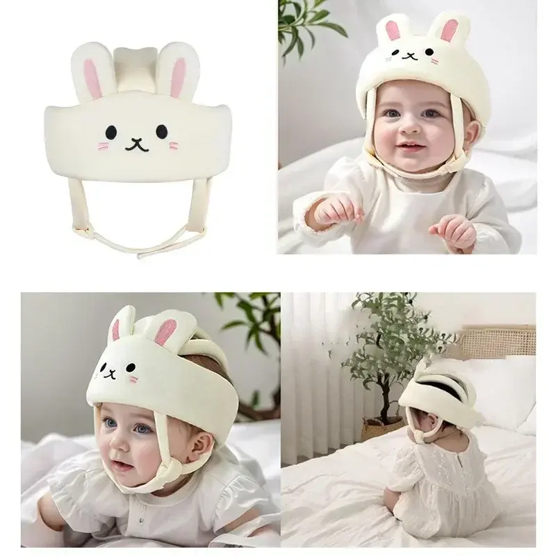 Infant Toddler No Bumps Safety Helmet Head Cushion Bumper Bonnet Baby Head Protector - Baby Helmet for Walking Crawling Learning