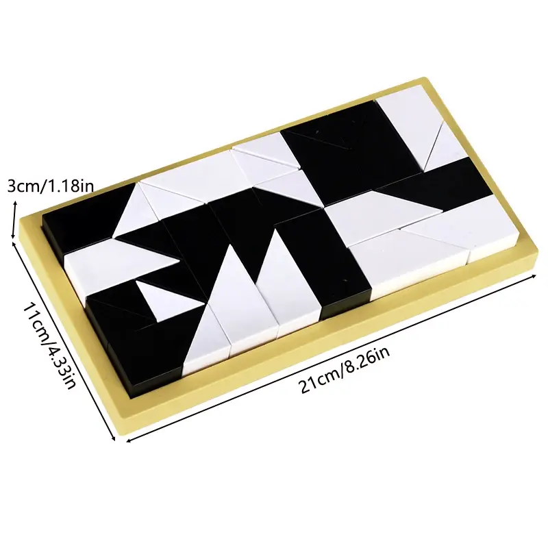 120 Level Hidden Block Puzzle 6 Years ABS Material Interesting Enhances Logic and Spatial Reasoning Suitable for 6Year Olds