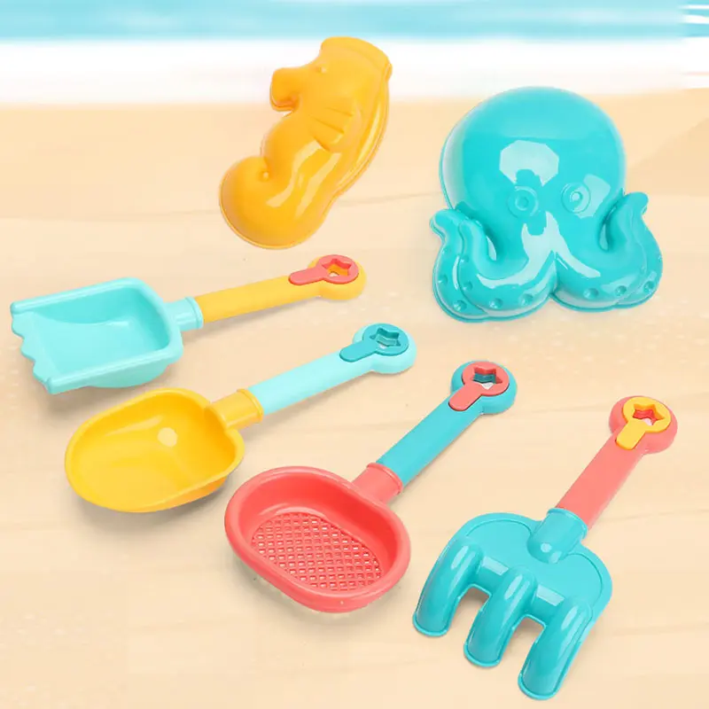 13/18PCS Children Toys Summer Beach Game Sand Bucket Shovel Silicone Sandbox Cube Accessories Bag Outdoor Water Toys for Kids