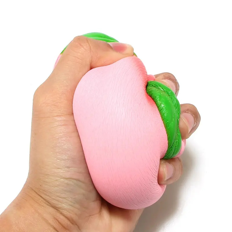Colossal Soft Squishy Peaches Fruit Series Cream Scented Super Slow Rising Stress Relief Squeeze Toys Party Xmas Gift for Kids