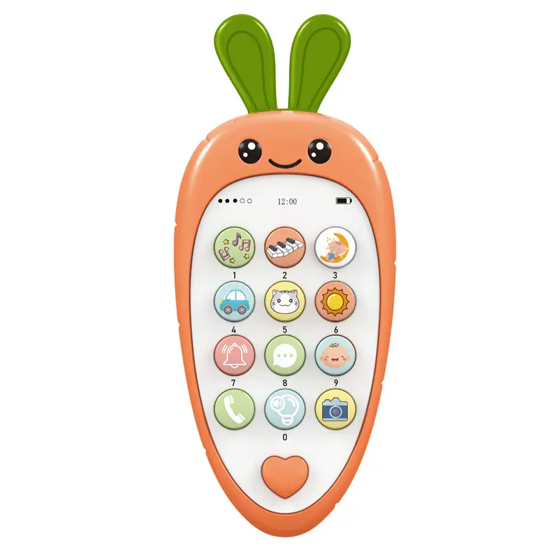 New Smart Fun Music Light Effect Story Learning Simulation Mobile Phone Interactive Intelligent Children's Toy Gift