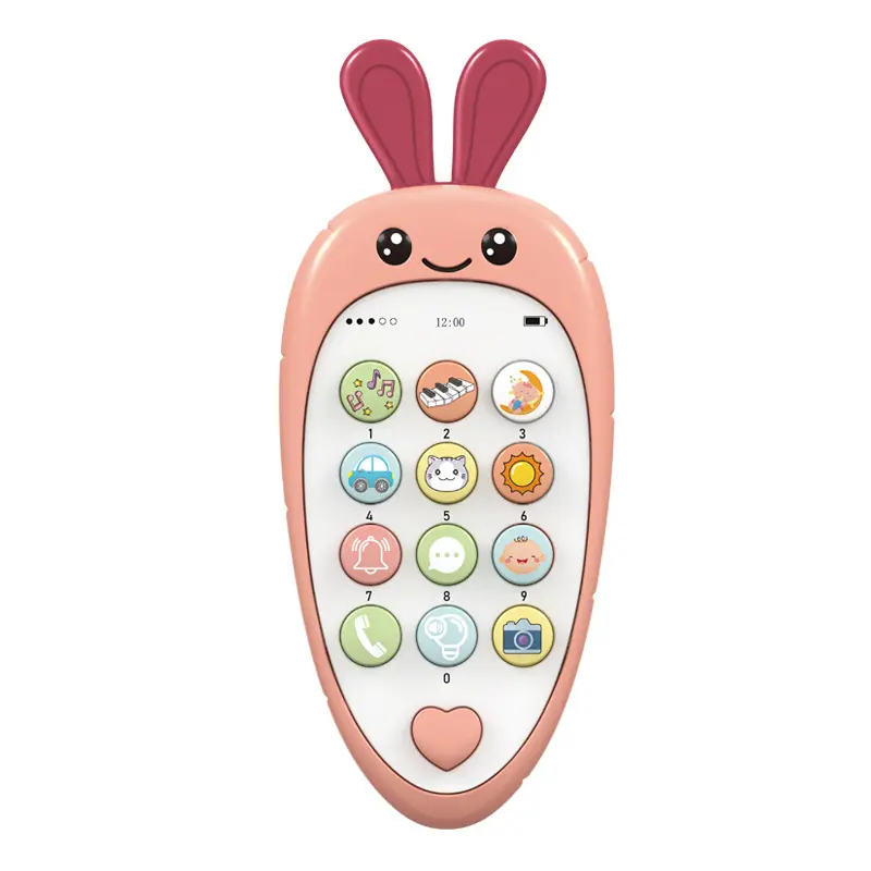 New Smart Fun Music Light Effect Story Learning Simulation Mobile Phone Interactive Intelligent Children's Toy Gift