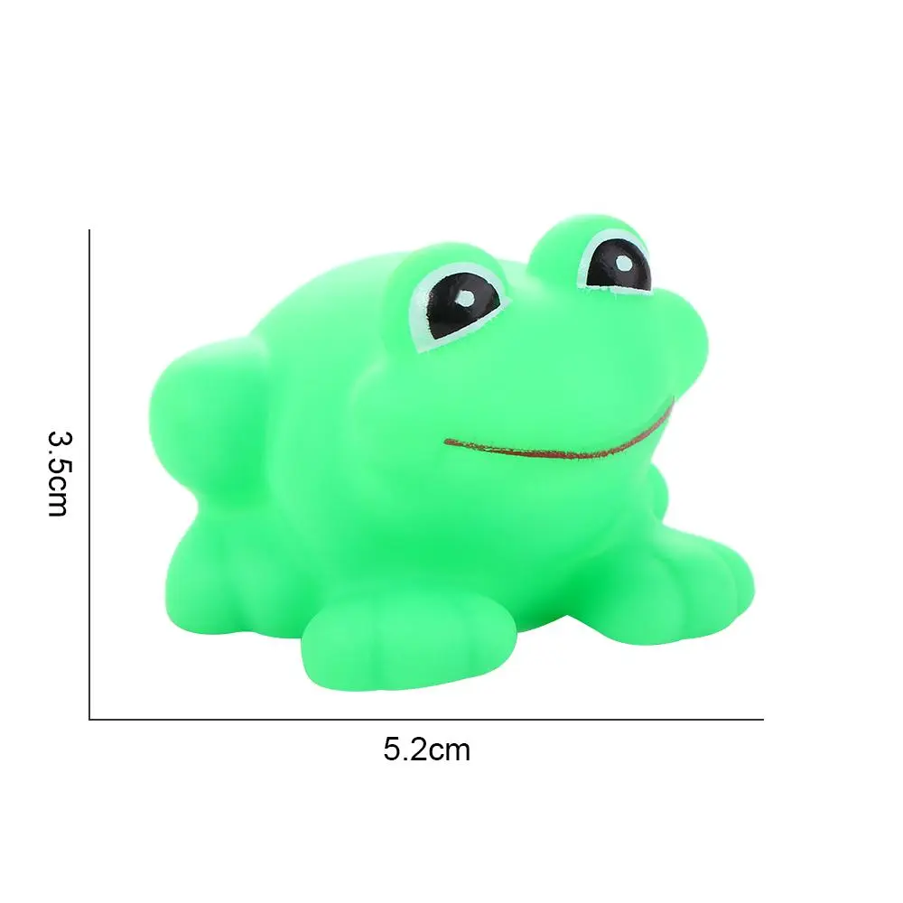 Cute for Kids Animals Colorful Children Sound Squeaky Baby Bath Toys Swimming Water Toys Float Shower Toy Bath Toys