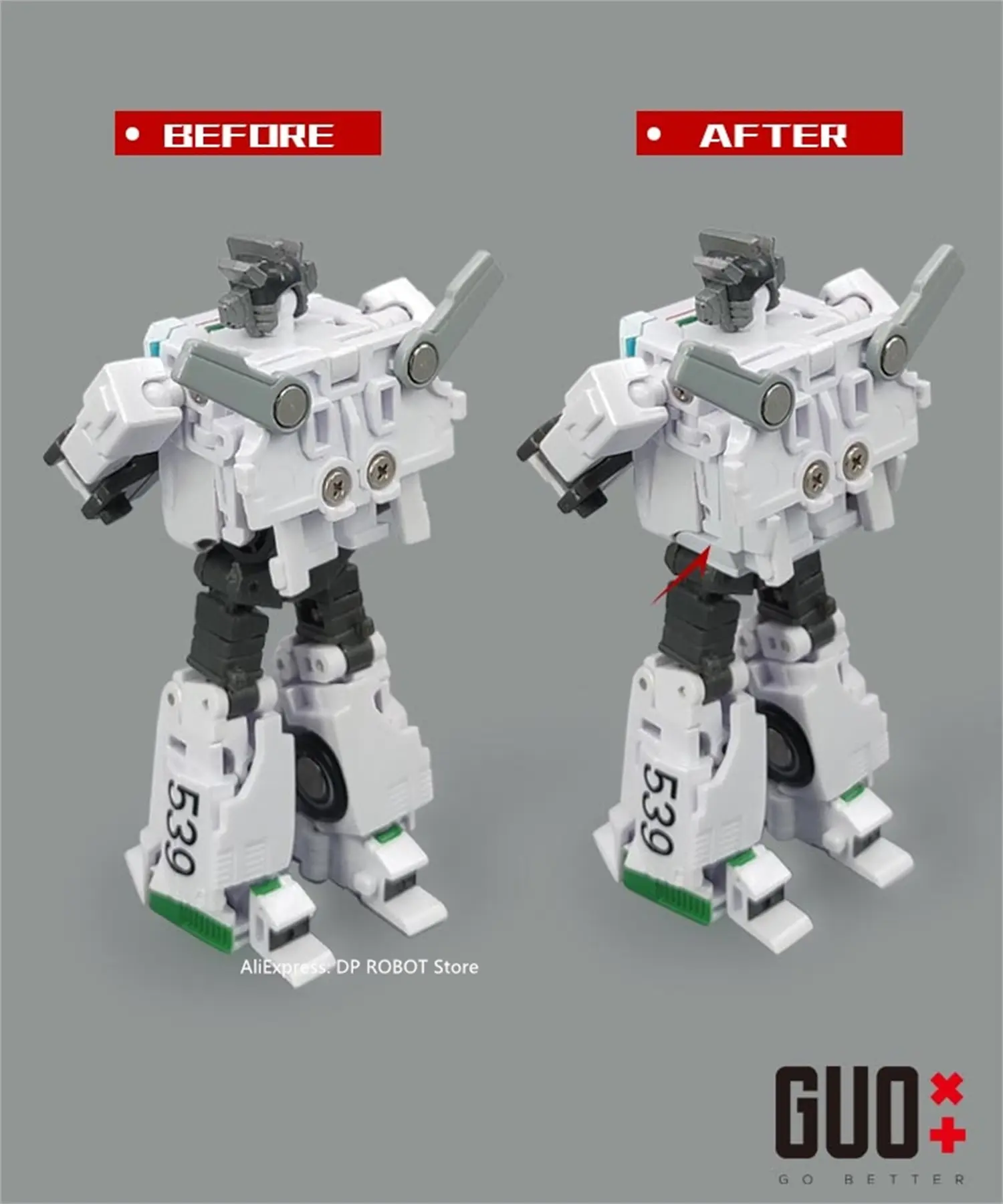 Waist Parts Upgrade Kit For NA NEWAGE H49 H49B Wheeljack Hammond Accessories-GO BETTER