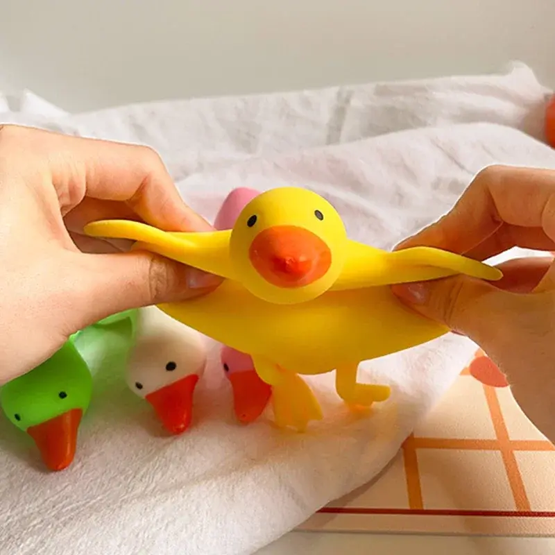 Antistress Duck Squeeze Toys Goose Cute Kawaii Animals Vent Toys for Kids Adults Decompression Stretch Toys for Kids Best Gift