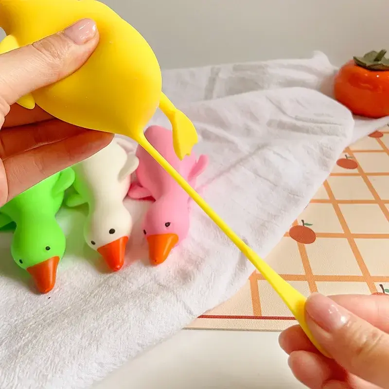 Antistress Duck Squeeze Toys Goose Cute Kawaii Animals Vent Toys for Kids Adults Decompression Stretch Toys for Kids Best Gift