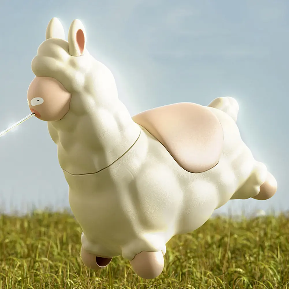 Spitting Llama Water Toy Squirt Gun with Head-Shaking Alpaca Interactive Water Sprayer Summer Backyard Beach Bathtub Water Play