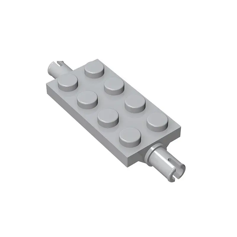 50pcs MOC Parts 30157 Plate Modified 2 x 4 with Pins Compatible DIY Assmble Building Blocks Particle Kid Puzzle Brain Toy Gift
