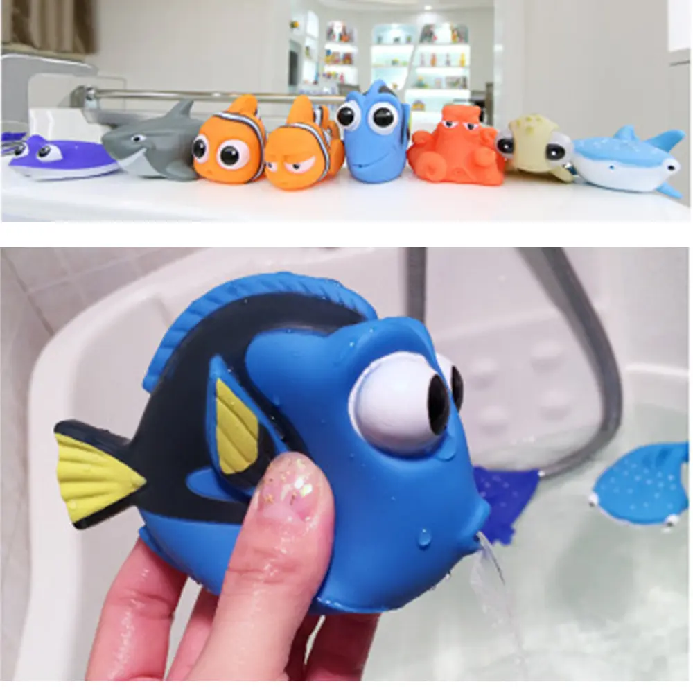Marine Animal Ornaments Float Toy for Diver Cute Nemo Shark Bat Dorey Fish Scuba Diving Dive Swimming Snorkeling