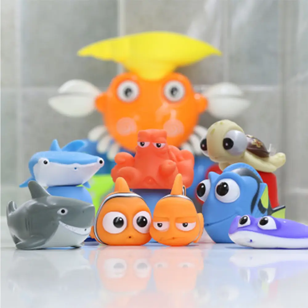 Marine Animal Ornaments Float Toy for Diver Cute Nemo Shark Bat Dorey Fish Scuba Diving Dive Swimming Snorkeling