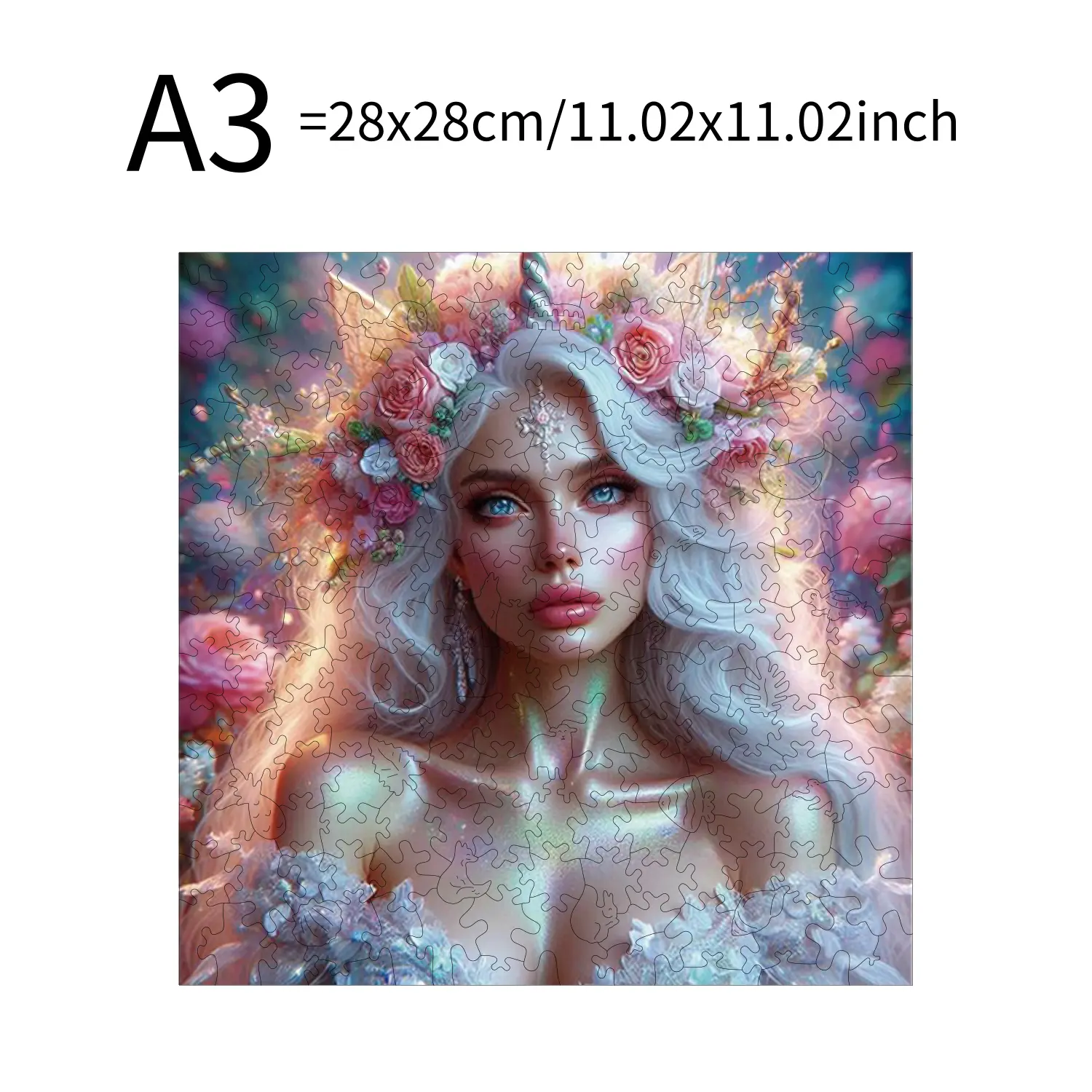 Goddess Fairy Moon Deer Animal Puzzles High Quality Jigsaw Puzzle Wooden Puzzle Best Christmas Gift