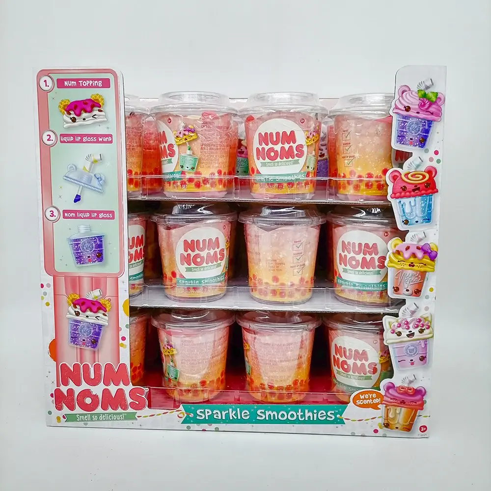Numnoms Lipgloss Stamp Smell So Delicious Blind Box Doll Gifts Toy Model Anime Figures Collect Ornaments