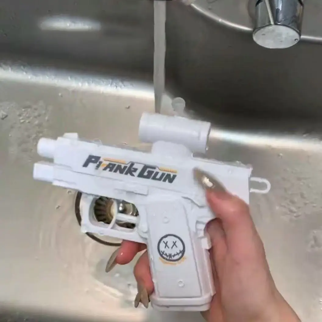 2025 New Outdoor Portable EDC Double-sided Reverse Water Gun Prank Reverse Water Spray Toy Creative Gift Tool