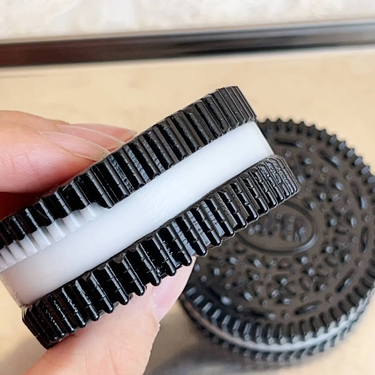 Handmade Cookie Squishy Toy For Stress Relief Toy Mochi Taba Squishy New Biscuit Slow Rebound Pinching Toy