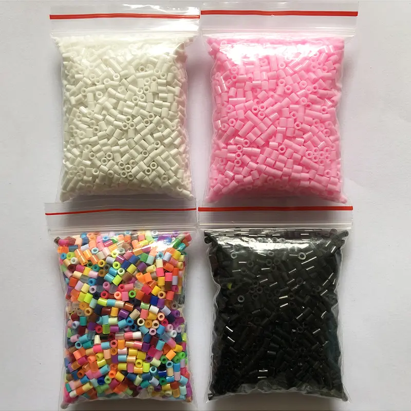 2.6mm/4pcs bag Mini 8000pcs Perler Hama Beads Iron Beads for Kids Diy Puzzles High Quality Handmade Gift Toy