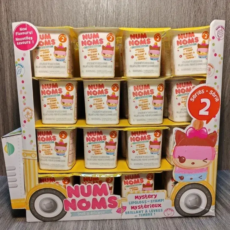 Numnomss Lipgloss Stamp Smell So Delicious Blind Box Doll Gifts Toy Model Anime Figures Collect Ornaments
