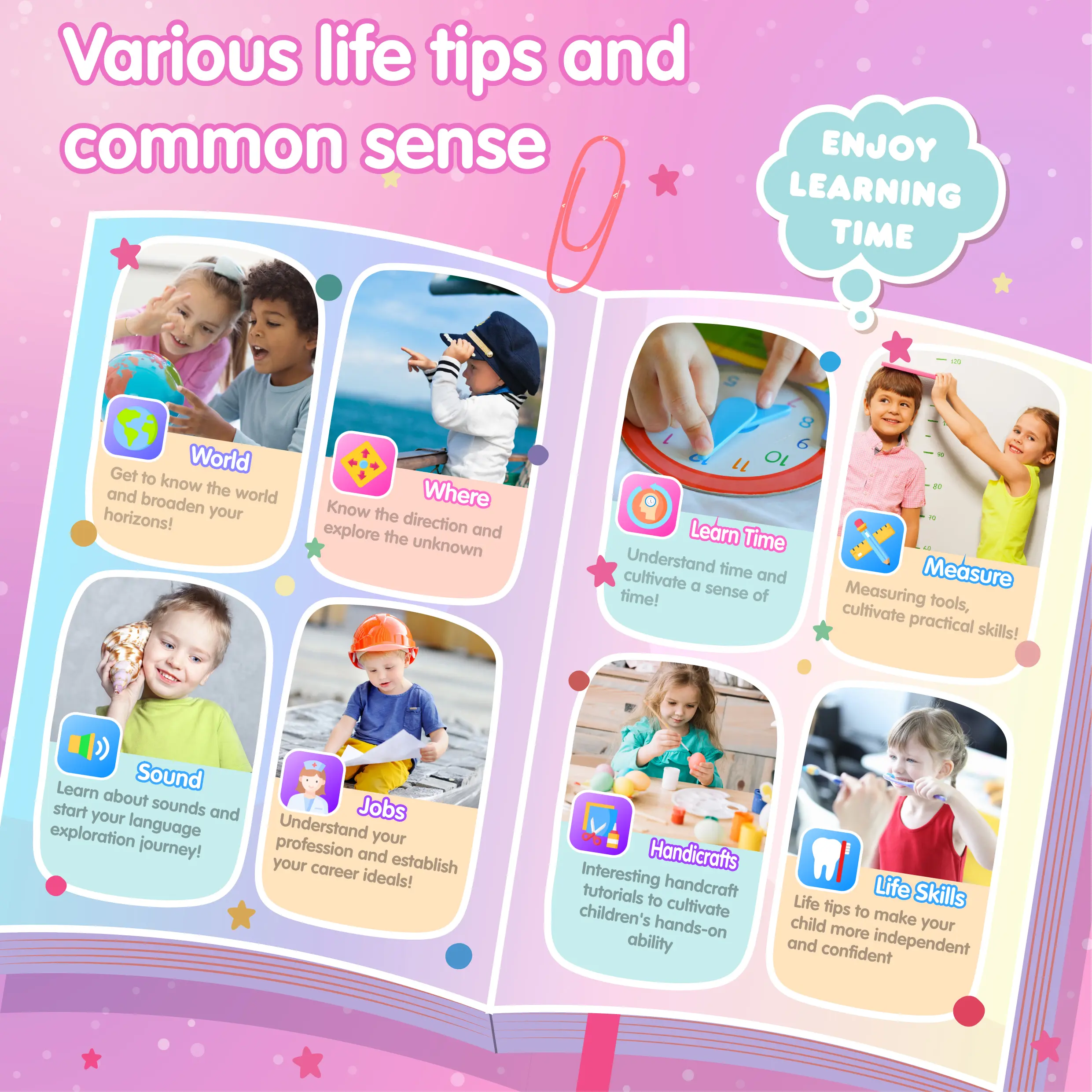 Mini Kids Smart Phone 2.8' IPS Dual Camera Music Player 17 Games Toddler Learning Phone Children Cell Phone Toys Birthday Gifts