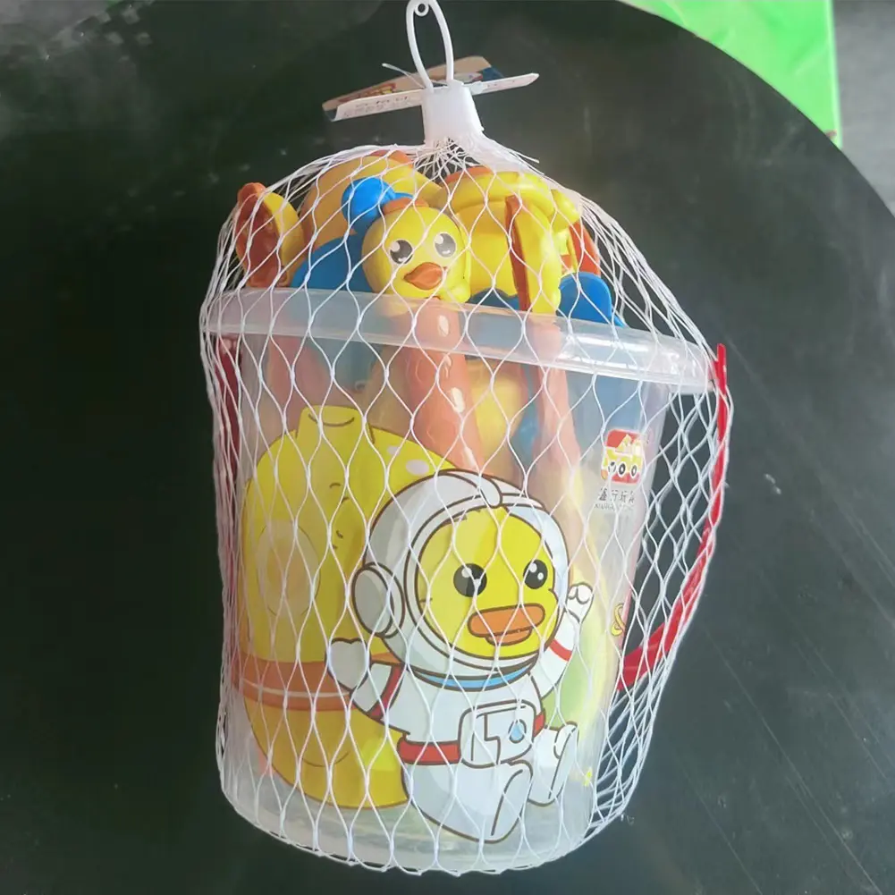 14 Pieces Sandpit Toy Set Toddler Beach Toys Sandbox Toy with Sand Moulds Bucket Shovels Watering Can for Children Kids
