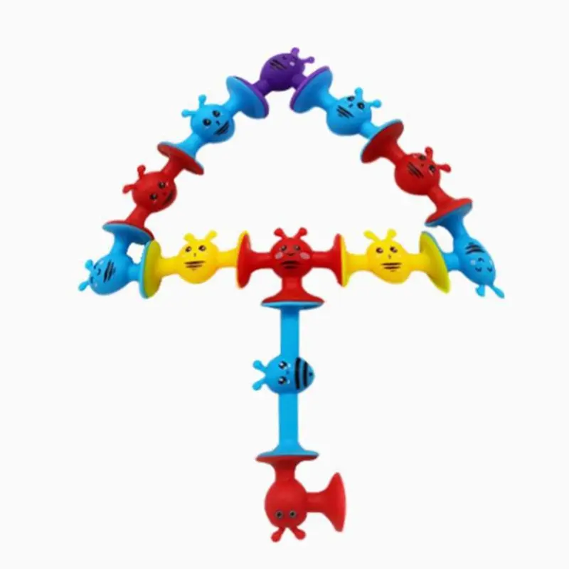Sucula children's educational suction cup soft building blocks variety of science and education children teaching AIDS