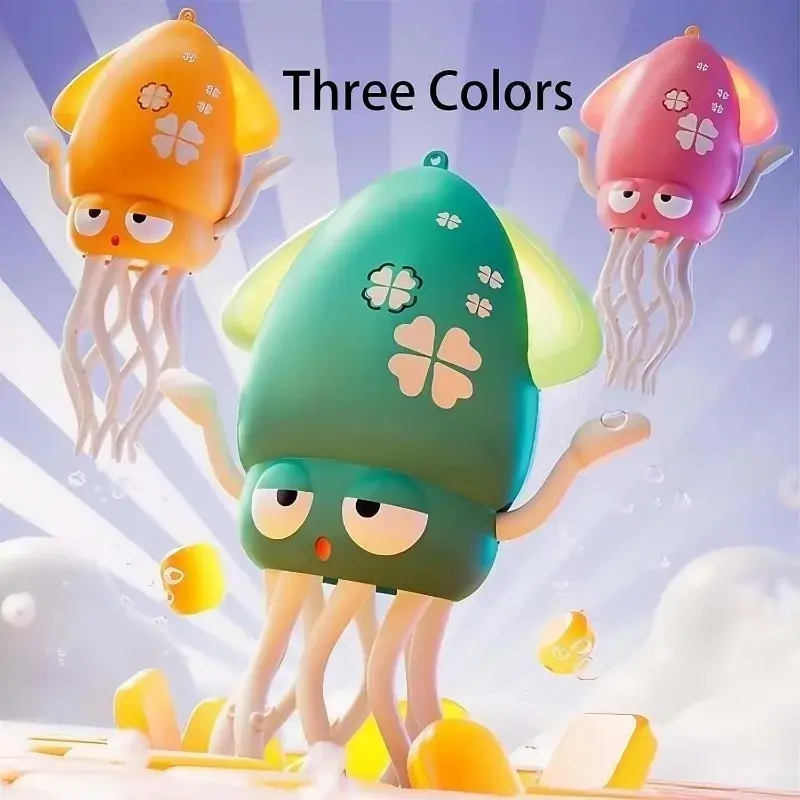 Electronic Dancing Octopus Auto-Avoid Crawling Pet Cartoon Interactive Development Moving Educational Toddler Toy Kid Gift