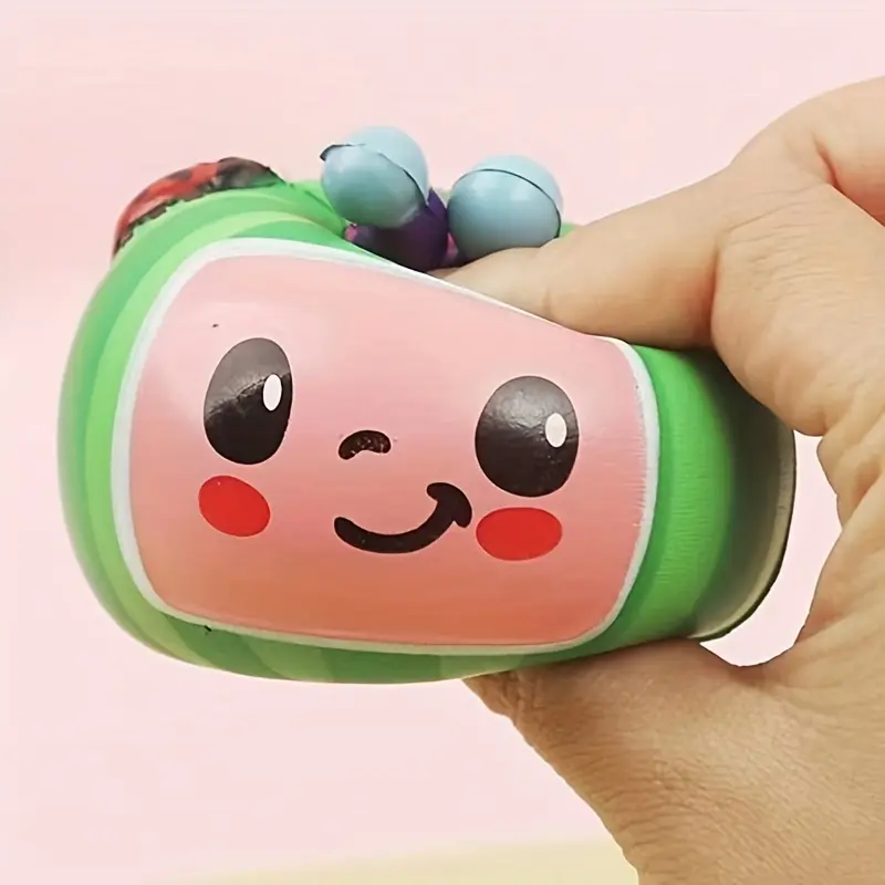 Watermelon Decompression Tool, Fruit Pinching, Decompression Release Ball, Children's Little Toys, Strange and Strange