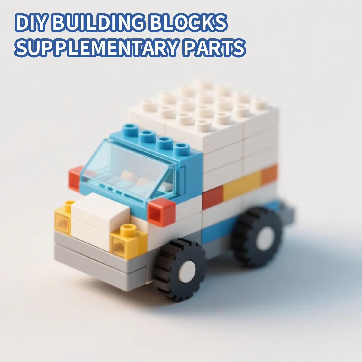 200g2x2 DlY Building Blocks Thick FiguresBricks 2x2 Dots Educational Creative SizeCompatible With  Plastic Toys forChildren