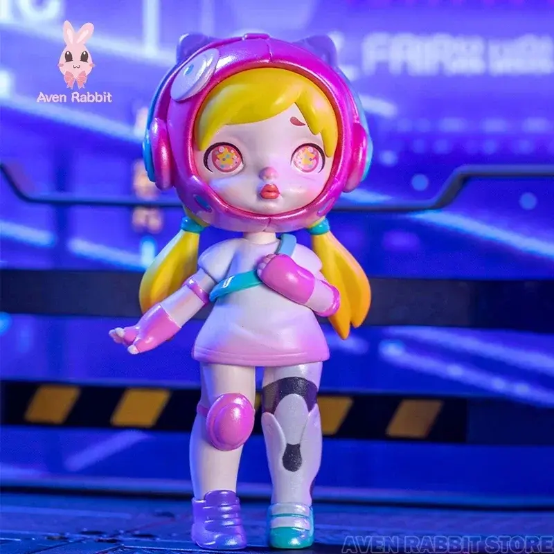 Original Laura Cyberpunk Series Blind Box Toys Mystery Box Mistery Figure Caja Misteriosa Kawaii Model Girl Birthday Gift