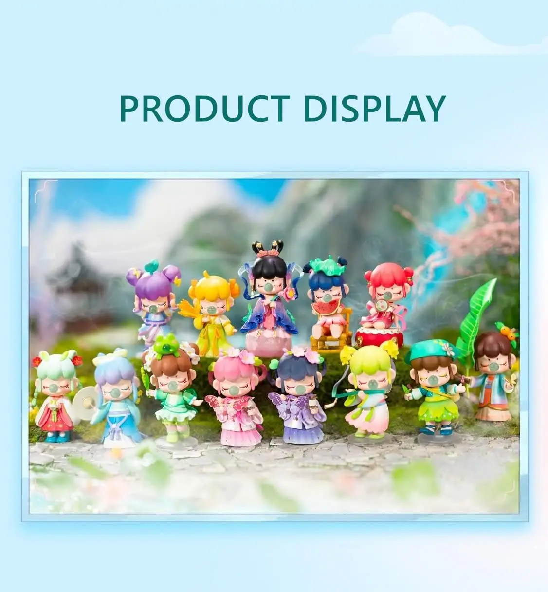 Robotime Rolife Nanci Ⅶ 24 Solar Terms Blind Box Action Figures Doll Toys Surprise Box Lady Toys for Children Friends