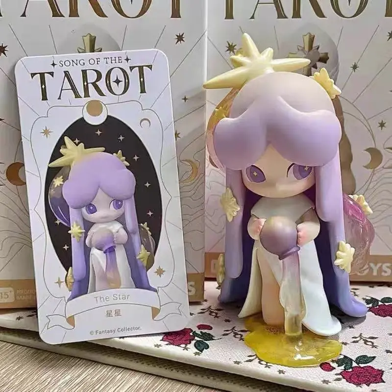 Laplly Song Of Tarot Blind Box Fairy Tale Myth Angle Goddess Figure Zodiac Decoration Girl Doll Surprise Box Decor Children