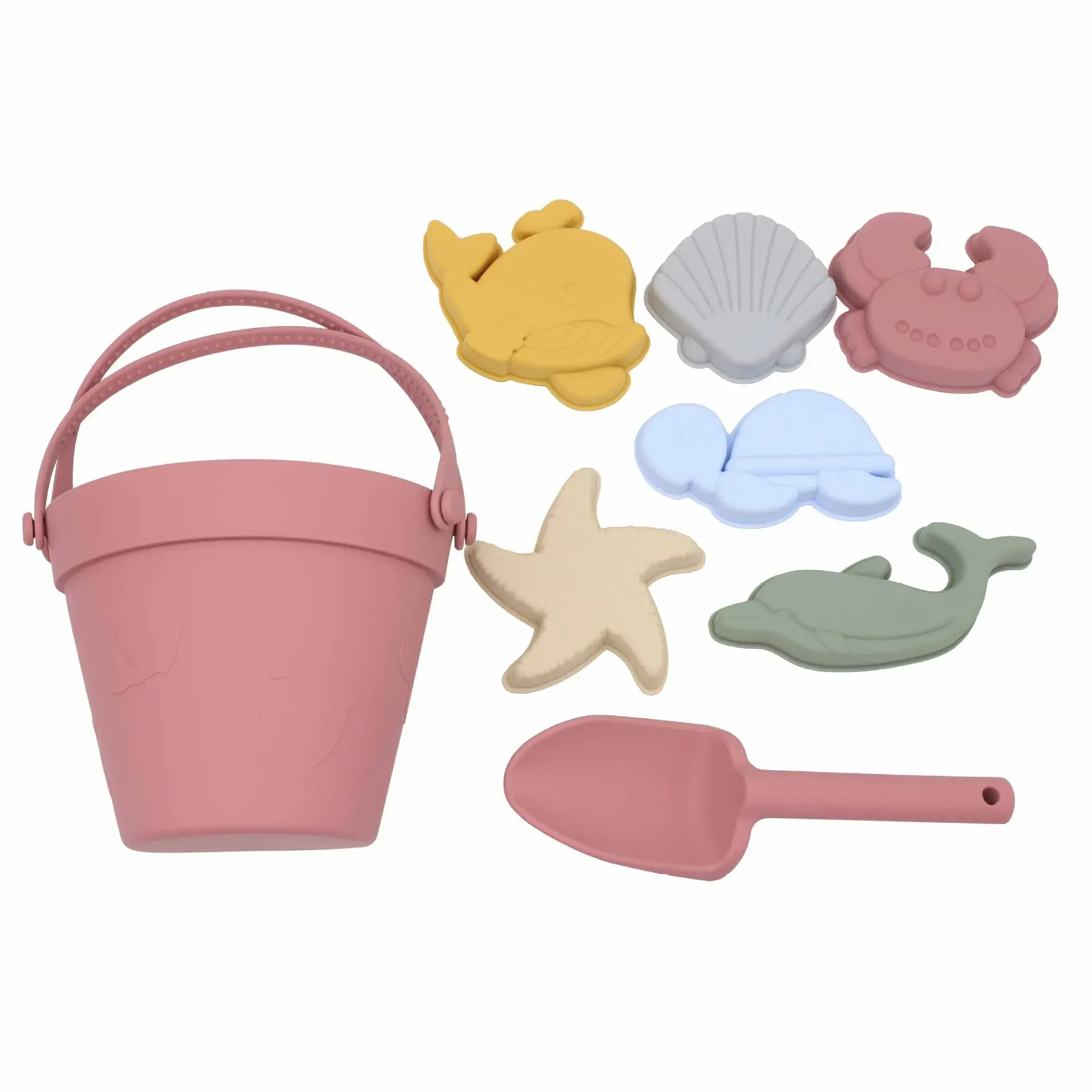 Kids Sand Molde Tools Silicone Beach Sand Toys Baby Funny Game Cute Animal Mold Toddler Beach Toys