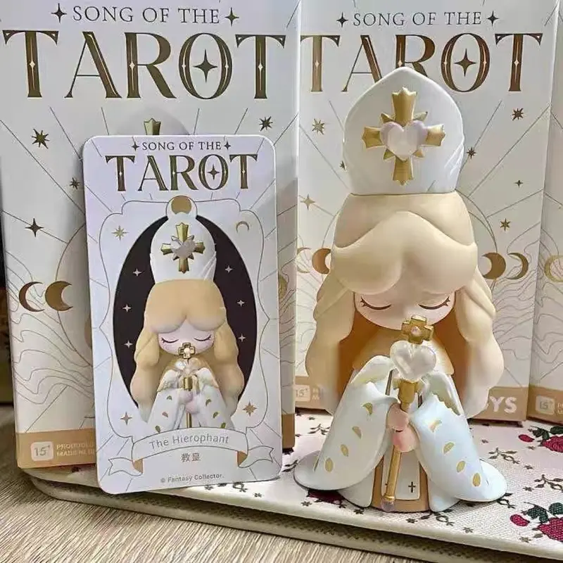 Laplly Song Of Tarot Blind Box Fairy Tale Myth Angle Goddess Figure Zodiac Decoration Girl Doll Surprise Box Decor Children