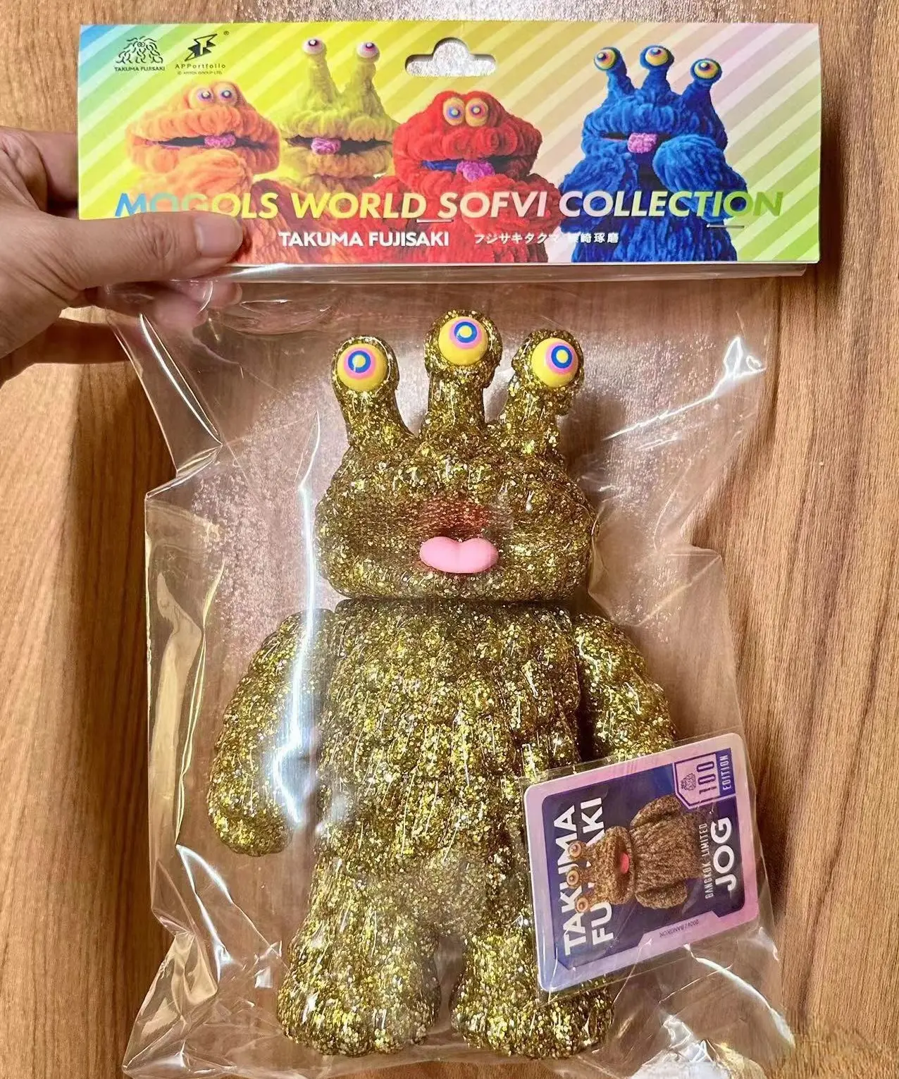 Bangkok Limited Jog Monster Figure Doll Mogol Collection Designer Toy Decor